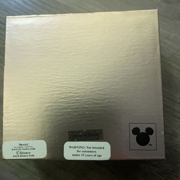 Disney Minnie Mouse Bowtiful Rose Gold Necklace Fine Silver Plated 16” - Picture 5 of 5